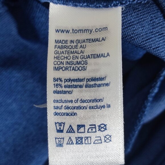 Tommy Hilfiger active wear pants women's size M blue colour leggings - Picture 7 of 15